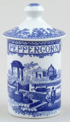 Spice Jar Peppercorns Venetian Scenes c1996